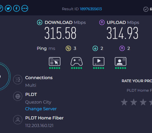 Internet Speed